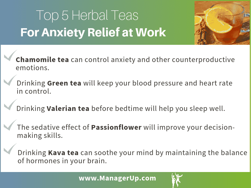 teas for anxiety