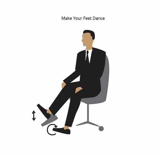 exercise at your desk 